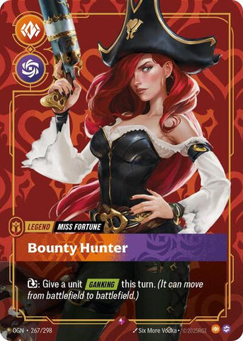 Miss Fortune, Bounty Hunter - Foil (Origins)(OGN-267/298)(R)