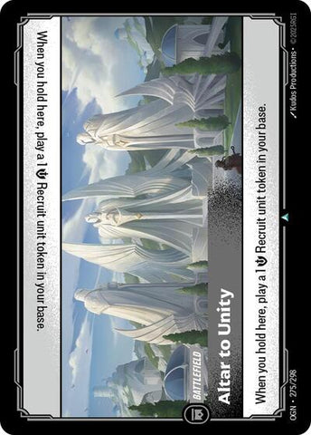 Altar to Unity (Origins)(OGN-275/298)(U)