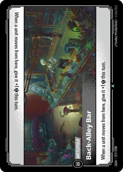 Back-Alley Bar (Origins)(OGN-277/298)(U)