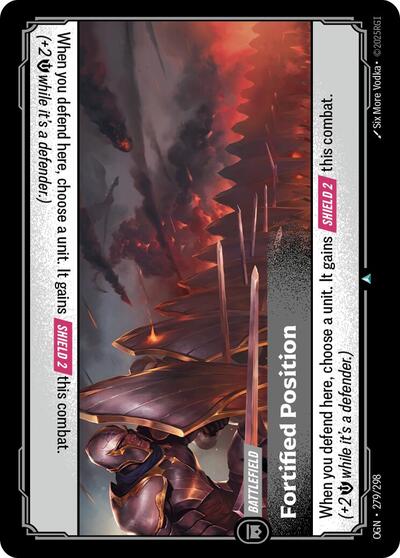 Fortified Position - Foil (Origins)(OGN-279/298)(U)