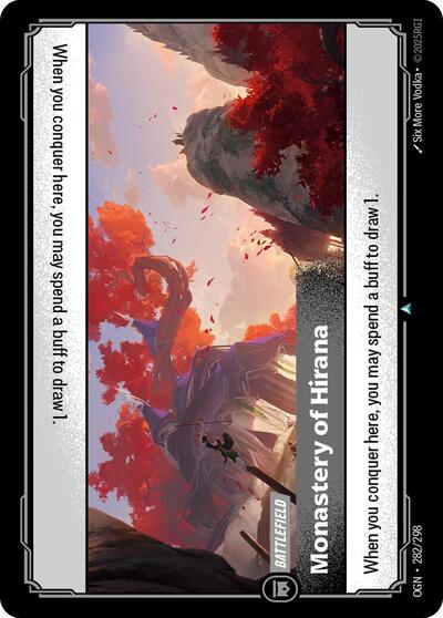 Monastery of Hirana - Foil (Origins)(OGN-282/298)(U)