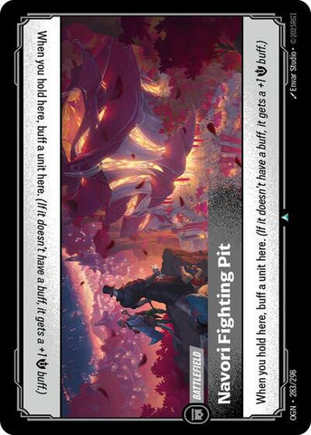 Navori Fighting Pit - Foil (Origins)(OGN-283/298)(U)
