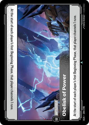 Obelisk of Power (Origins)(OGN-284/298)(U)