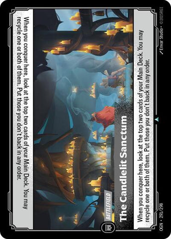 The Candlelit Sanctum - Foil (Origins)(OGN-291/298)(U)