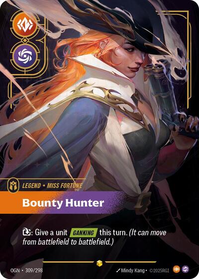 Miss Fortune, Bounty Hunter - Overnumbered - Foil (Origins)(OGN-309/298)(O/AA)