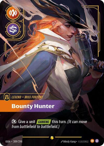 Miss Fortune, Bounty Hunter - Overnumbered - Foil (Origins)(OGN-309/298)(O/AA)