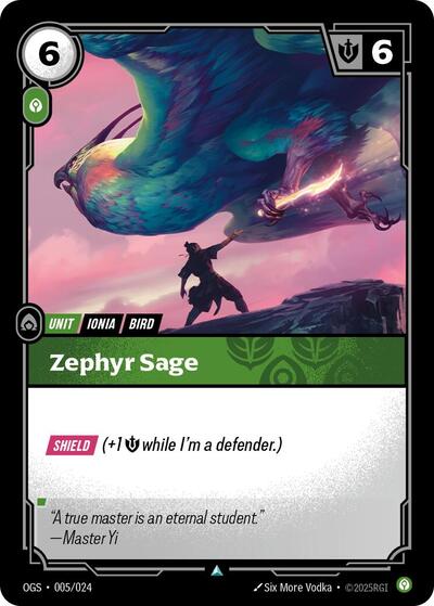Zephyr Sage (Origins: Proving Grounds)(OGS-005/024)(U)