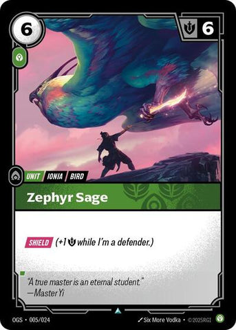 Zephyr Sage (Origins: Proving Grounds)(OGS-005/024)(U)