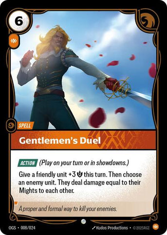 Gentlemen's Duel (Origins: Proving Grounds)(OGS-008/024)(C)