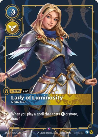 Lux, Lady of Luminosity (Starter) (Origins: Proving Grounds)(OGS-021/024)(R)