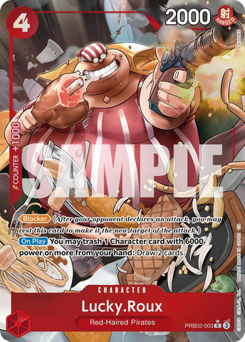 Lucky.Roux (Alternate Art) - Foil (Premium Booster -The Best- Vol.2 [PRB-02])(PRB02-003)(R)