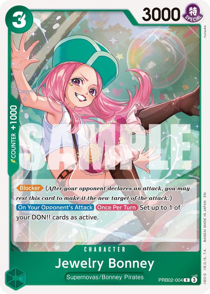 Jewelry Bonney - PRB02-004 - Foil (Premium Booster -The Best- Vol.2 [PRB-02])(PRB02-004)(R)