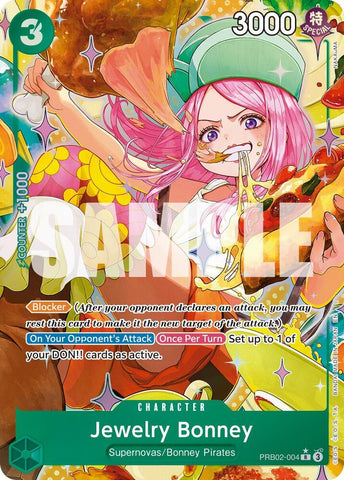 Jewelry Bonney - PRB02-004 (Alternate Art) - Foil (Premium Booster -The Best- Vol.2 [PRB-02])(PRB02-004)(R)