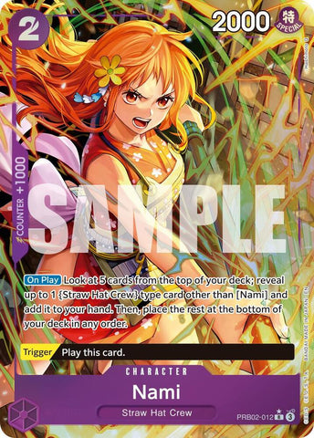 Nami (Alternate Art) - Foil (Premium Booster -The Best- Vol.2 [PRB-02])(PRB02-012)(R)