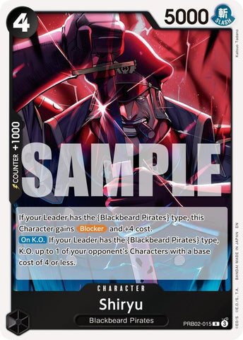 Shiryu - Foil (Premium Booster -The Best- Vol.2 [PRB-02])(PRB02-015)(R)