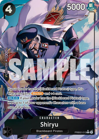 Shiryu (Alternate Art) - Foil (Premium Booster -The Best- Vol.2 [PRB-02])(PRB02-015)(R)