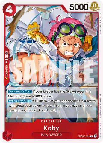 Koby - Foil (Premium Booster -The Best- Vol.2 [PRB-02])(PRB02-001)(R)