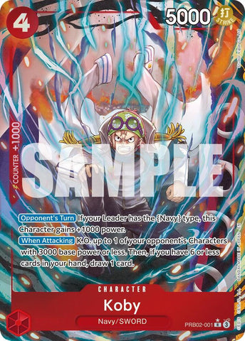 Koby (Alternate Art) - Foil (Premium Booster -The Best- Vol.2 [PRB-02])(PRB02-001)(R)