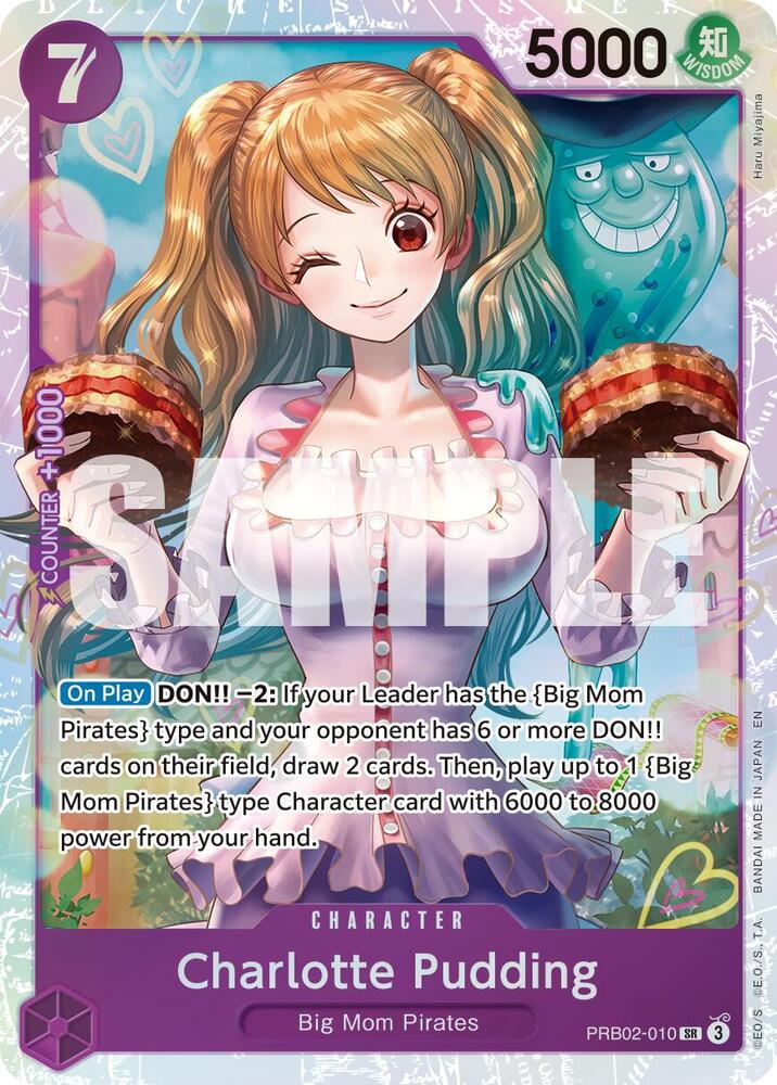 Charlotte Pudding - PRB02-010 - Foil (Premium Booster -The Best- Vol.2 [PRB-02])(PRB02-010)(SR)