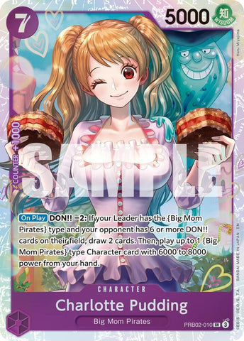 Charlotte Pudding - PRB02-010 - Foil (Premium Booster -The Best- Vol.2 [PRB-02])(PRB02-010)(SR)