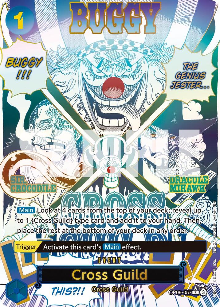 Cross Guild (Alternate Art) - Foil (Premium Booster -The Best- Vol.2 [PRB-02])(OP09-057)(R)