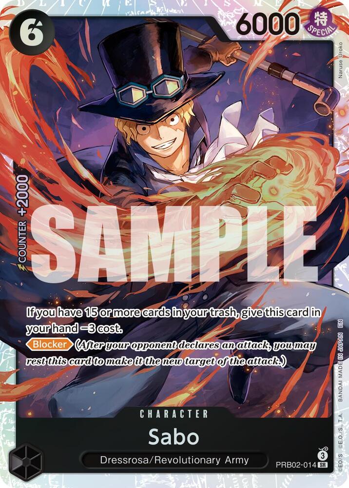 Sabo - PRB02-014 - Foil (Premium Booster -The Best- Vol.2 [PRB-02])(PRB02-014)(SR)
