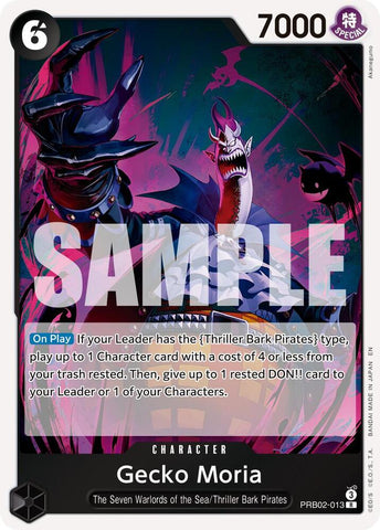 Gecko Moria - Foil (Premium Booster -The Best- Vol.2 [PRB-02])(PRB02-013)(R)
