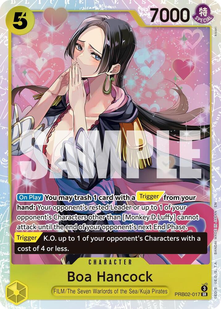Boa Hancock - Foil (Premium Booster -The Best- Vol.2 [PRB-02])(PRB02-017)(SR)