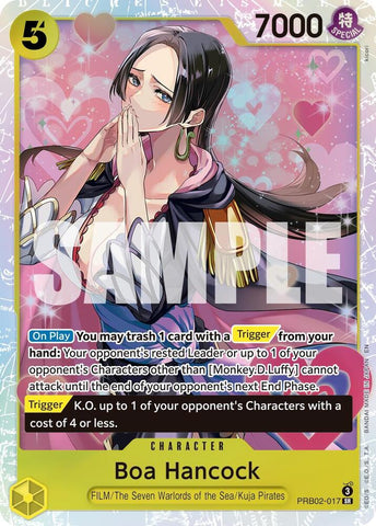 Boa Hancock - Foil (Premium Booster -The Best- Vol.2 [PRB-02])(PRB02-017)(SR)
