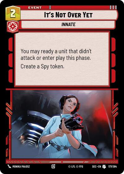 It's Not Over Yet (Secrets of Power)(SEC-177/264)(U)
