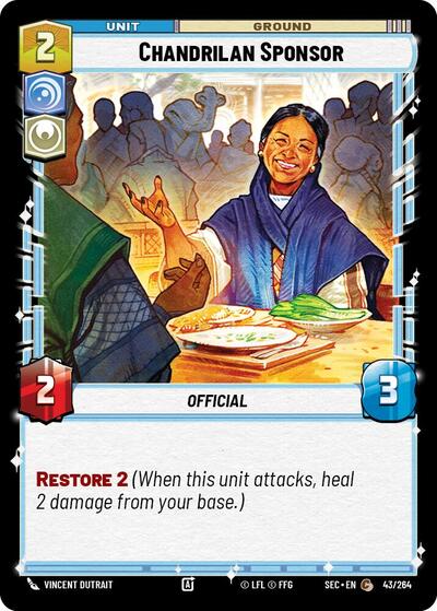 Chandrilan Sponsor (Secrets of Power)(SEC-043/264)(C)
