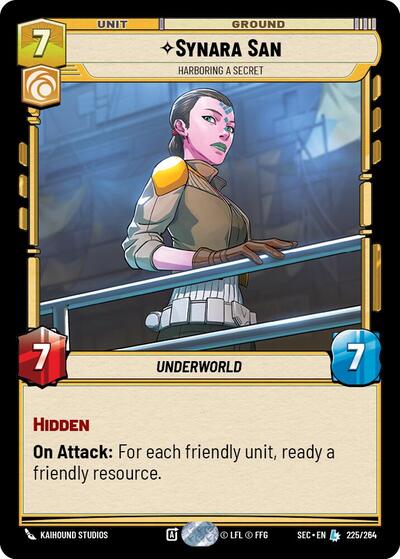 Synara San, Harboring a Secret (Secrets of Power)(SEC-225/264)(L)