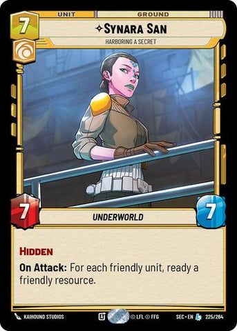 Synara San, Harboring a Secret (Secrets of Power)(SEC-225/264)(L)