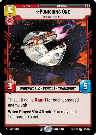 Punishing One, Takes No Prisoners (Secrets of Power)(SEC-171/264)(R)