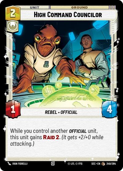 High Command Councilor (Secrets of Power)(SEC-249/264)(C)