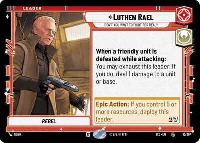 Luthen Rael, Don't You Want To Fight For Real? (Secrets of Power)(SEC-013/264)(C)