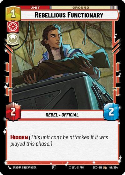 Rebellious Functionary (Secrets of Power)(SEC-146/264)(C)