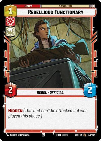 Rebellious Functionary (Secrets of Power)(SEC-146/264)(C)