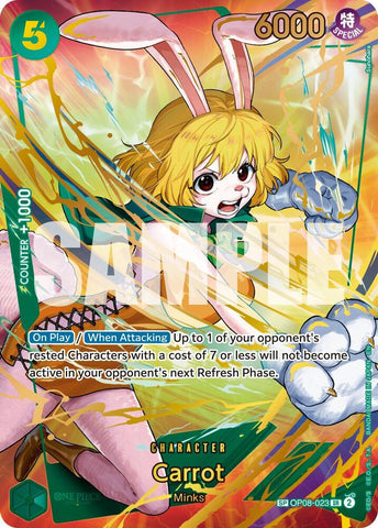 Carrot (SP) - Foil (Premium Booster -The Best- Vol.2 [PRB-02])(OP08-023)(SR)