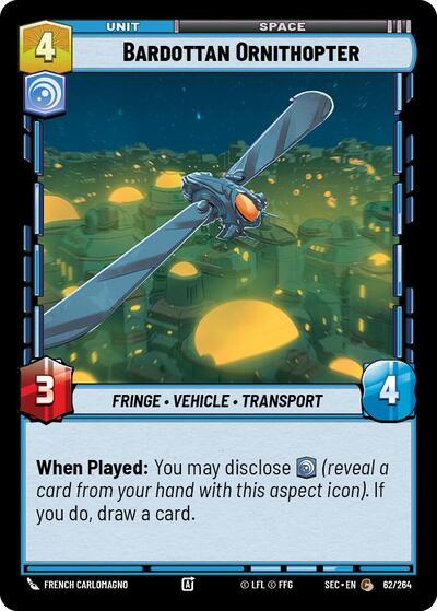 Bardottan Ornithopter (Secrets of Power)(SEC-062/264)(C)