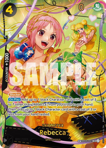 Rebecca (SP) - Foil (Premium Booster -The Best- Vol.2 [PRB-02])(OP05-091)(SR)