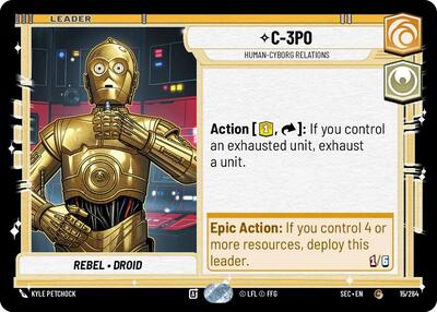 C-3PO, Human-Cyborg Relations (Secrets of Power)(SEC-015/264)(C)