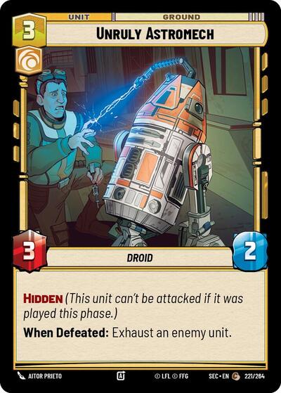 Unruly Astromech (Secrets of Power)(SEC-221/264)(C)