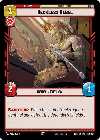 Reckless Rebel (Secrets of Power)(SEC-160/264)(C)