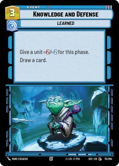 Knowledge and Defense (Secrets of Power)(SEC-075/264)(C)
