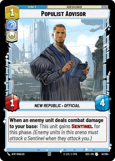 Populist Advisor (Secrets of Power)(SEC-041/264)(U)