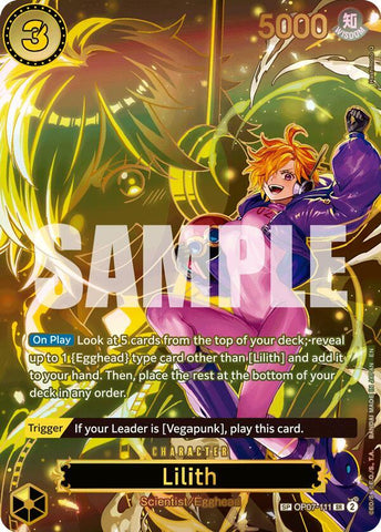 Lilith - OP07-111 (SP) - Foil (Carrying On His Will)(OP07-111)(SR)