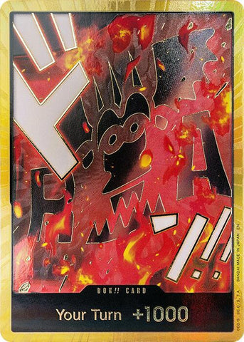 DON!! Card (Dragon) (Gold) - Foil (Premium Booster -The Best- Vol.2 [PRB-02])()(DON!!)