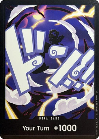 DON!! Card (GEAR5 Luffy) - Foil (Premium Booster -The Best- Vol.2 [PRB-02])()(DON!!)