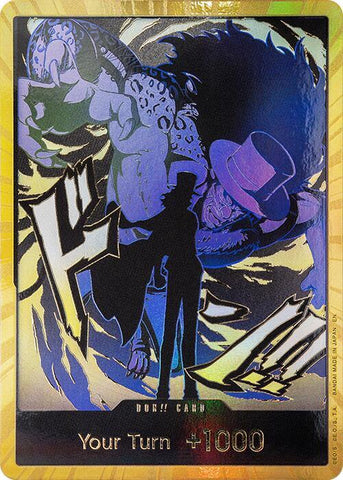 DON!! Card (Rob Lucci) (Gold) - Foil (Premium Booster -The Best- Vol.2 [PRB-02])()(DON!!)